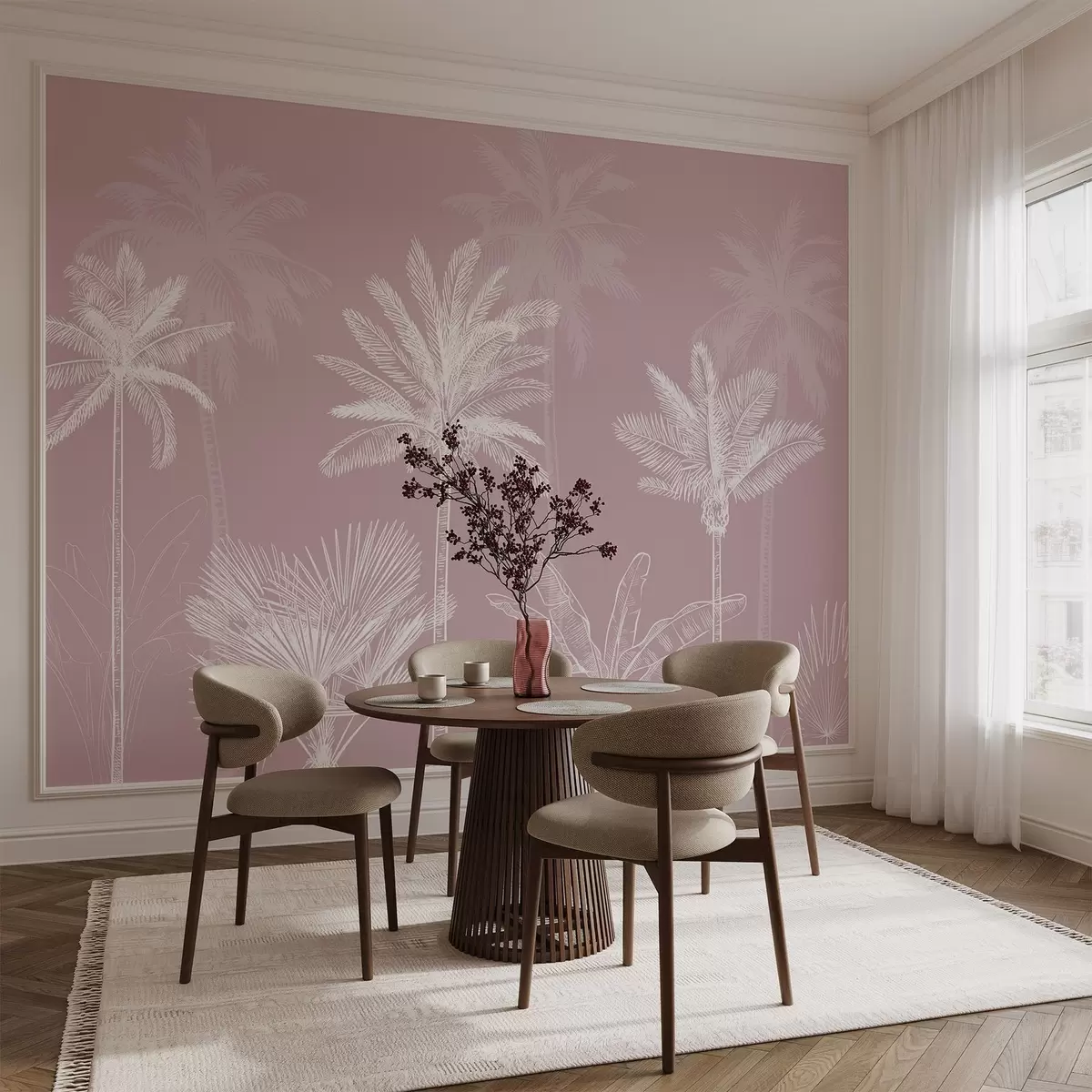 carta da parati Palme bianche nr. w03831v2