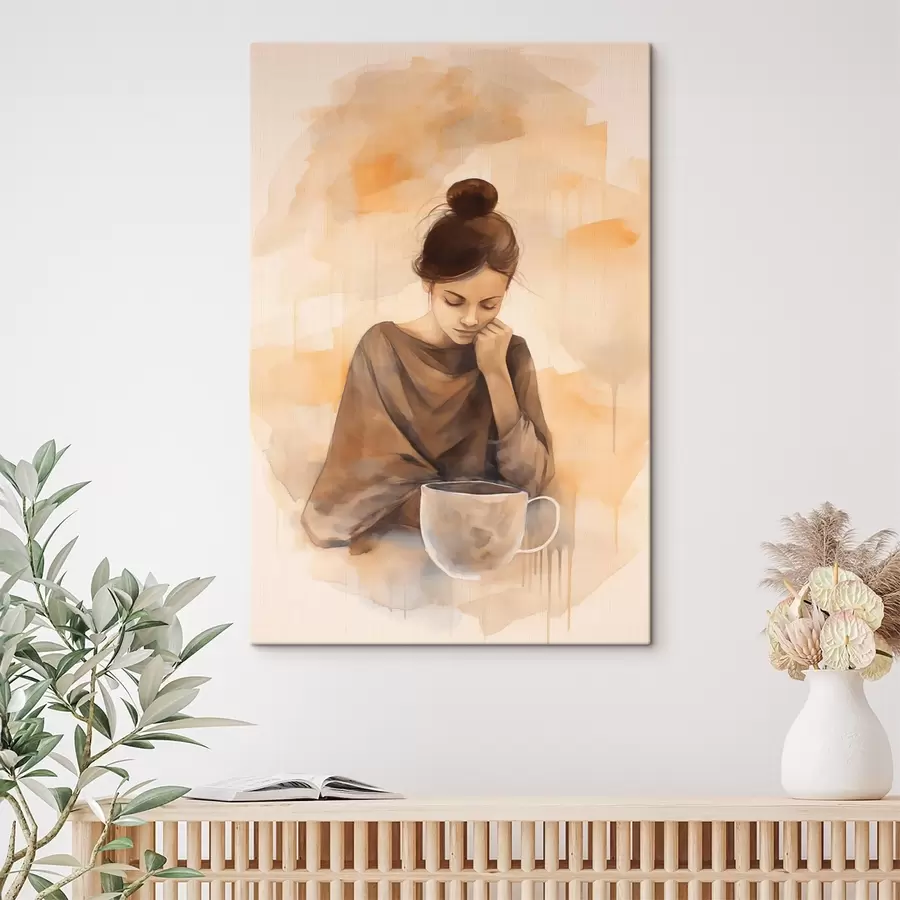 carta da parati Riflessioni sul caffè nr. s44158