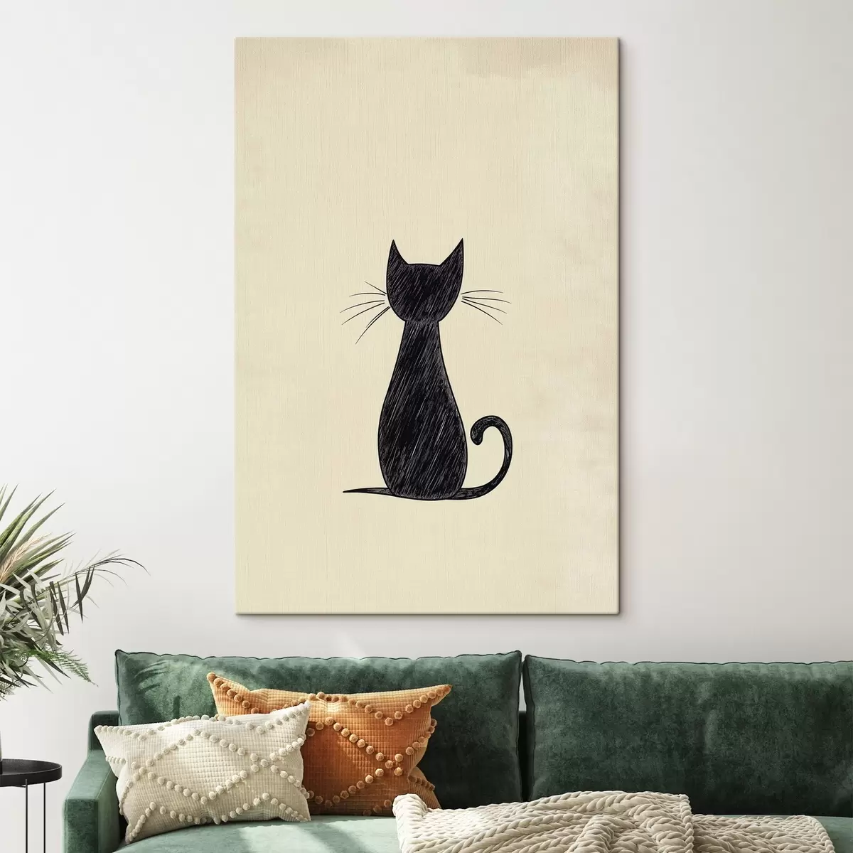 carta da parati Gatto nero nr. s44163