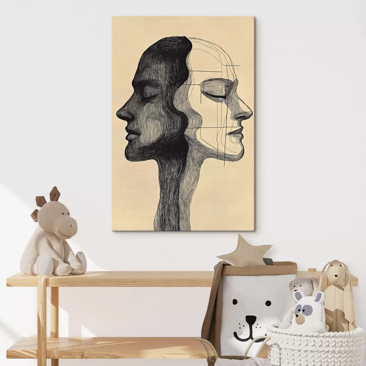 carta da parati Due richiami dell'anima nr. s44175