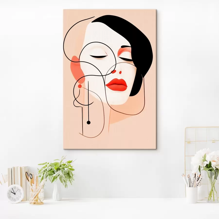 carta da parati L'eleganza dello sguardo nr. s44206