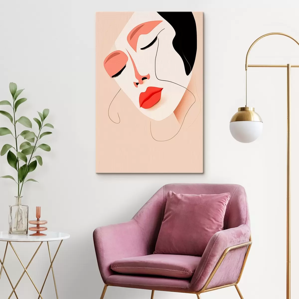 carta da parati Eco dei sentimenti nr. s44207