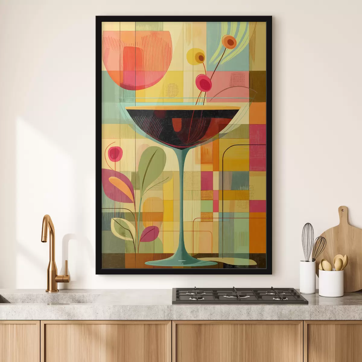 Poster Armonia geometrica f44177