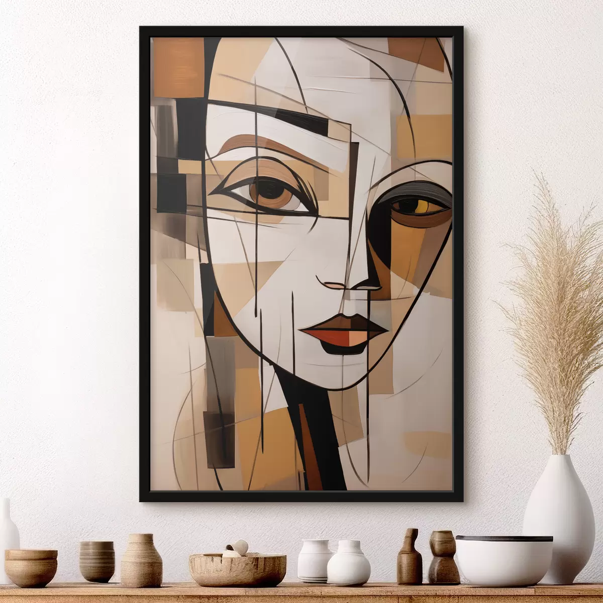 Poster Due facce dell'astrazione f44201