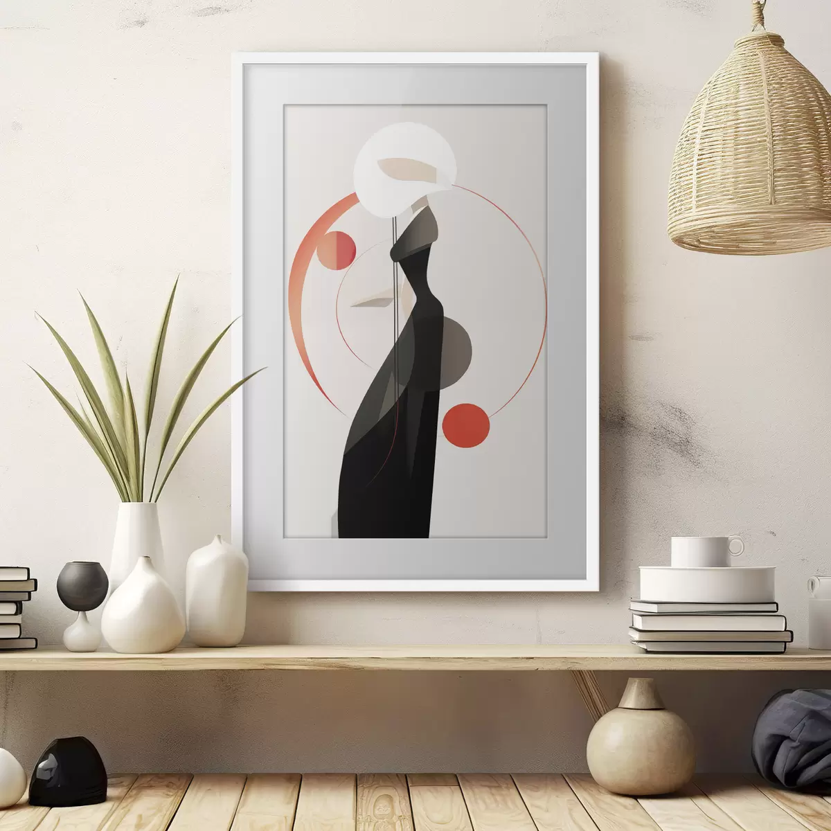 Poster Silhouette delicate f44208