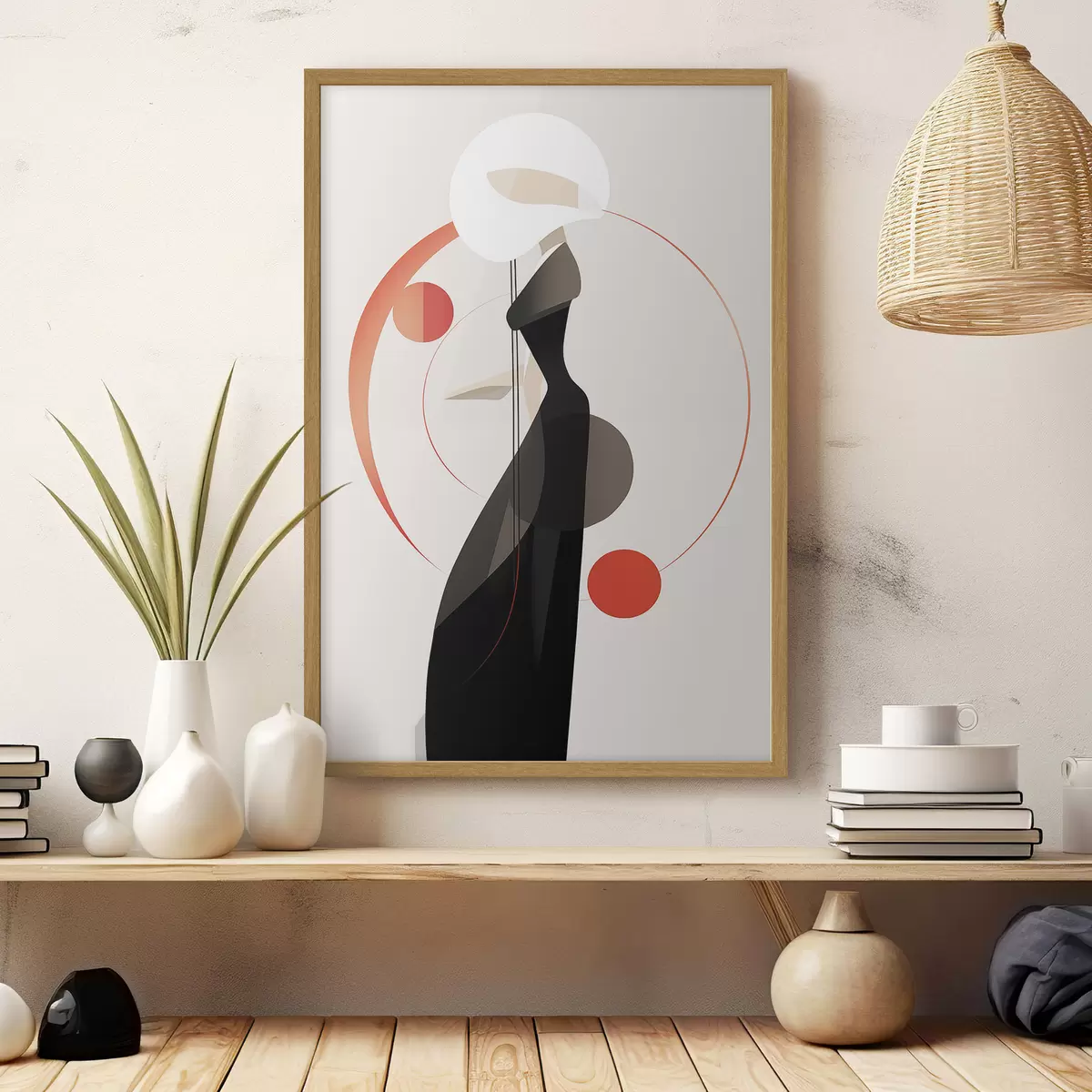 Poster Silhouette delicate f44208