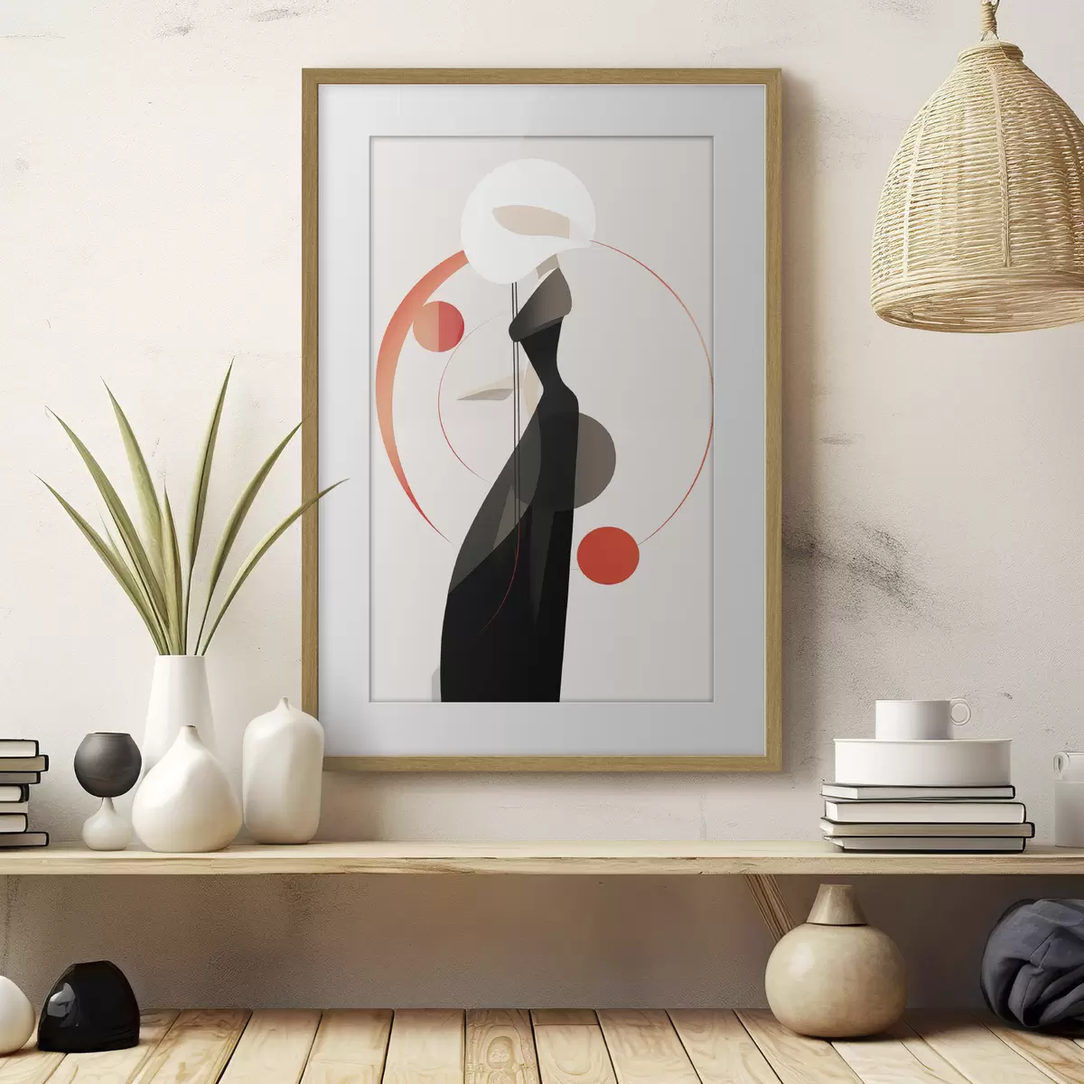 Poster Silhouette delicate f44208