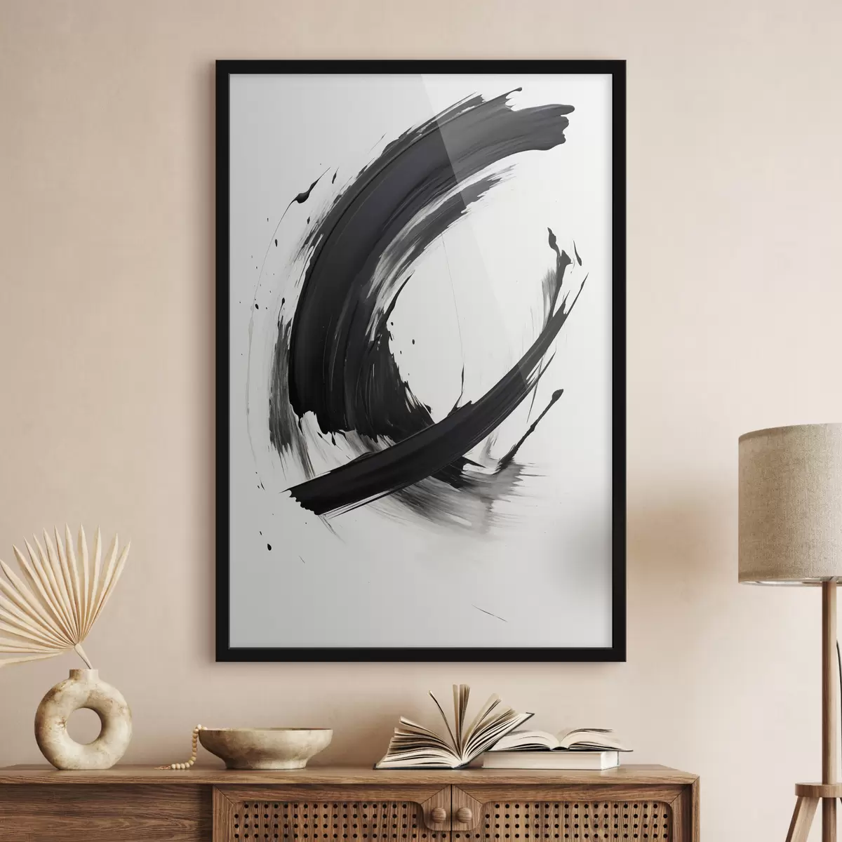 Poster Silhouette nella danza della luce f44233