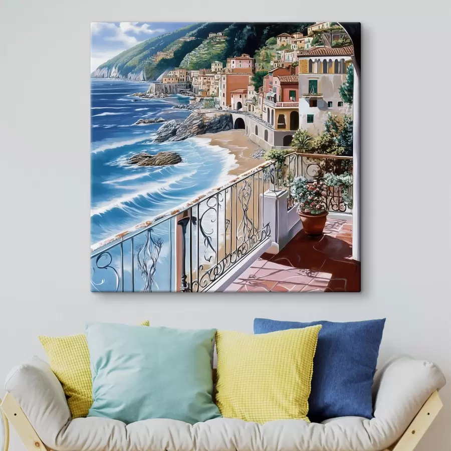 carta da parati Città sul mare nr. s44220