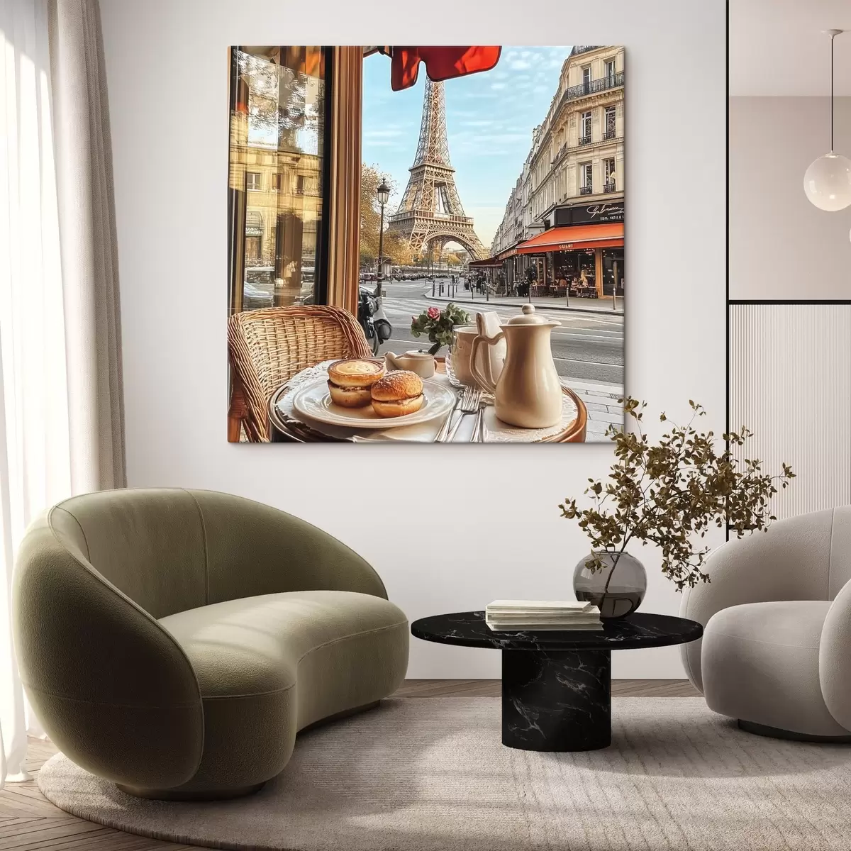 carta da parati Colazione a Parigi nr. s44224