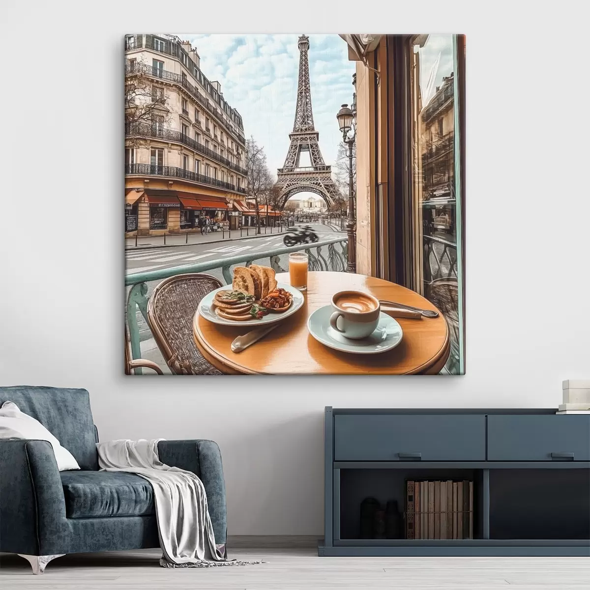 carta da parati Vista sulla Torre Eiffel nr. s44225