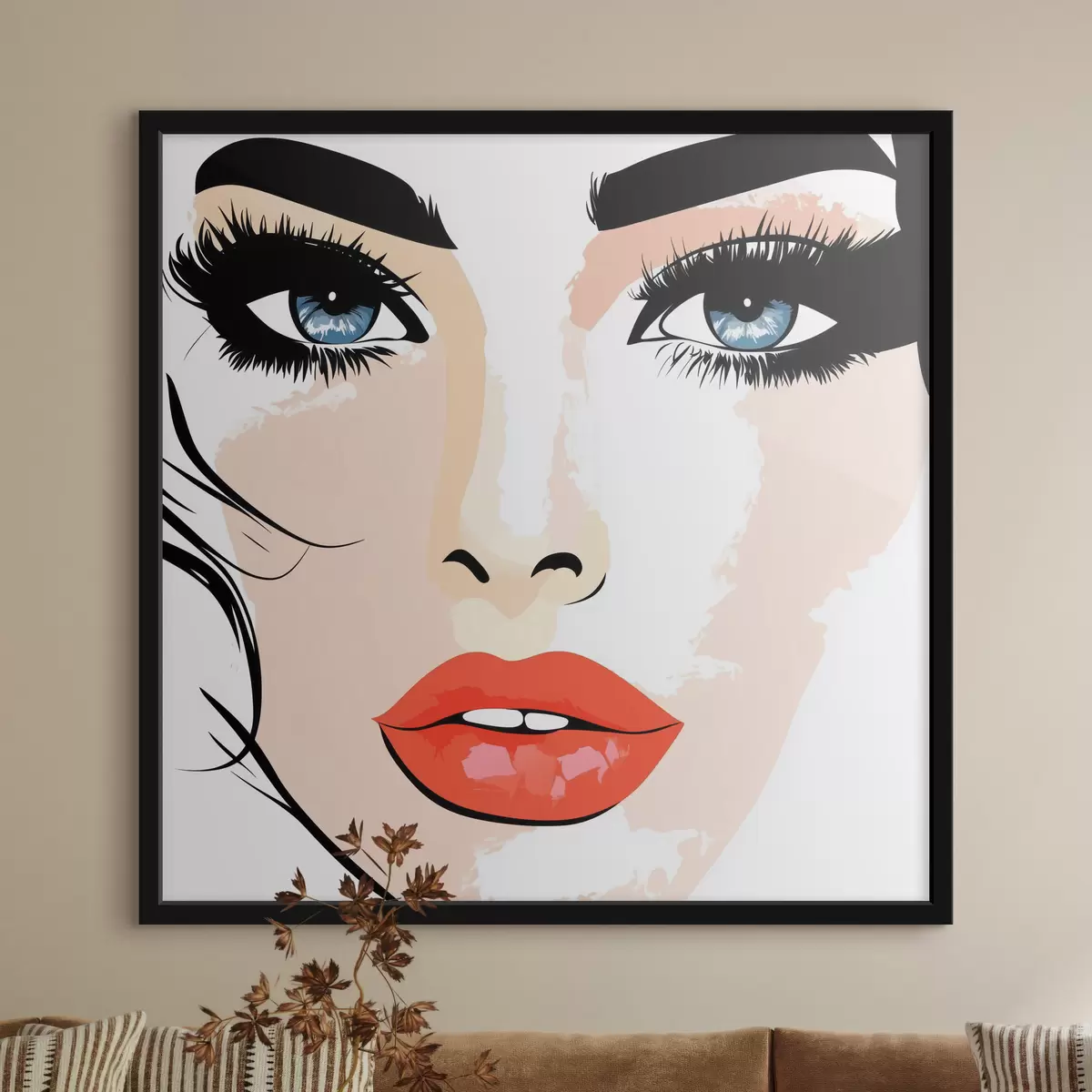 Poster Ritratto di ragazza f44218