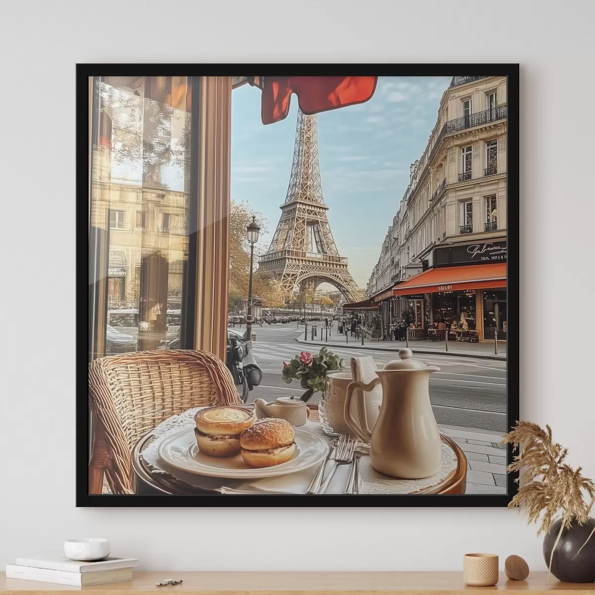 Poster Colazione a Parigi f44224
