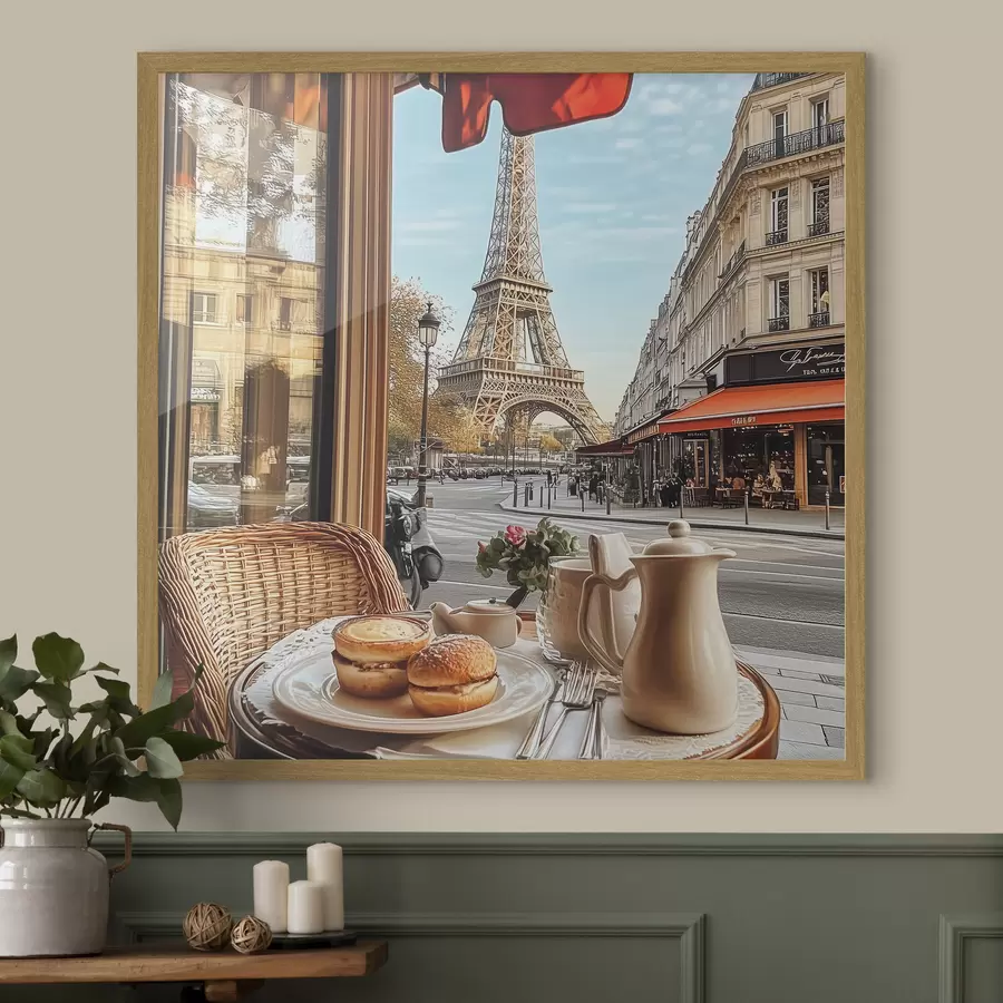 carta da parati Colazione a Parigi nr. f44224