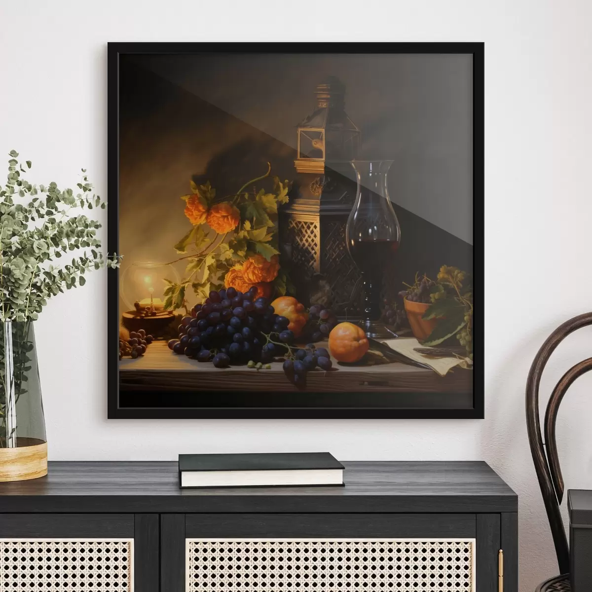 Poster Natura morta serale in stile classico f43900