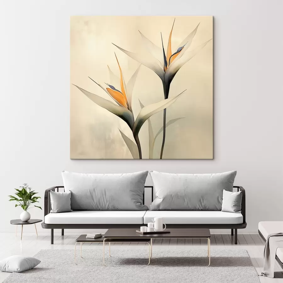 carta da parati Fiori insoliti ed eleganti nr. s44243