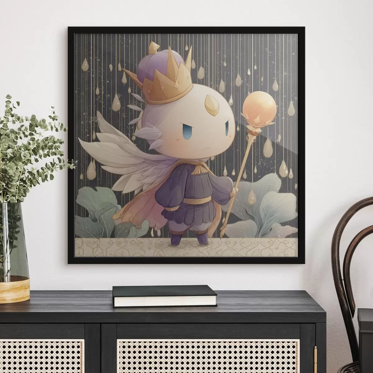 Poster Il misterioso re sotto la pioggia f44244