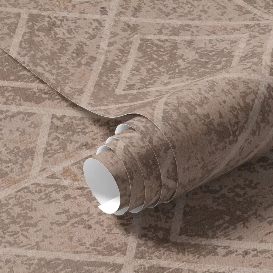 carta da parati Rombi geometrici su sfondo texturizzato nr. a00141