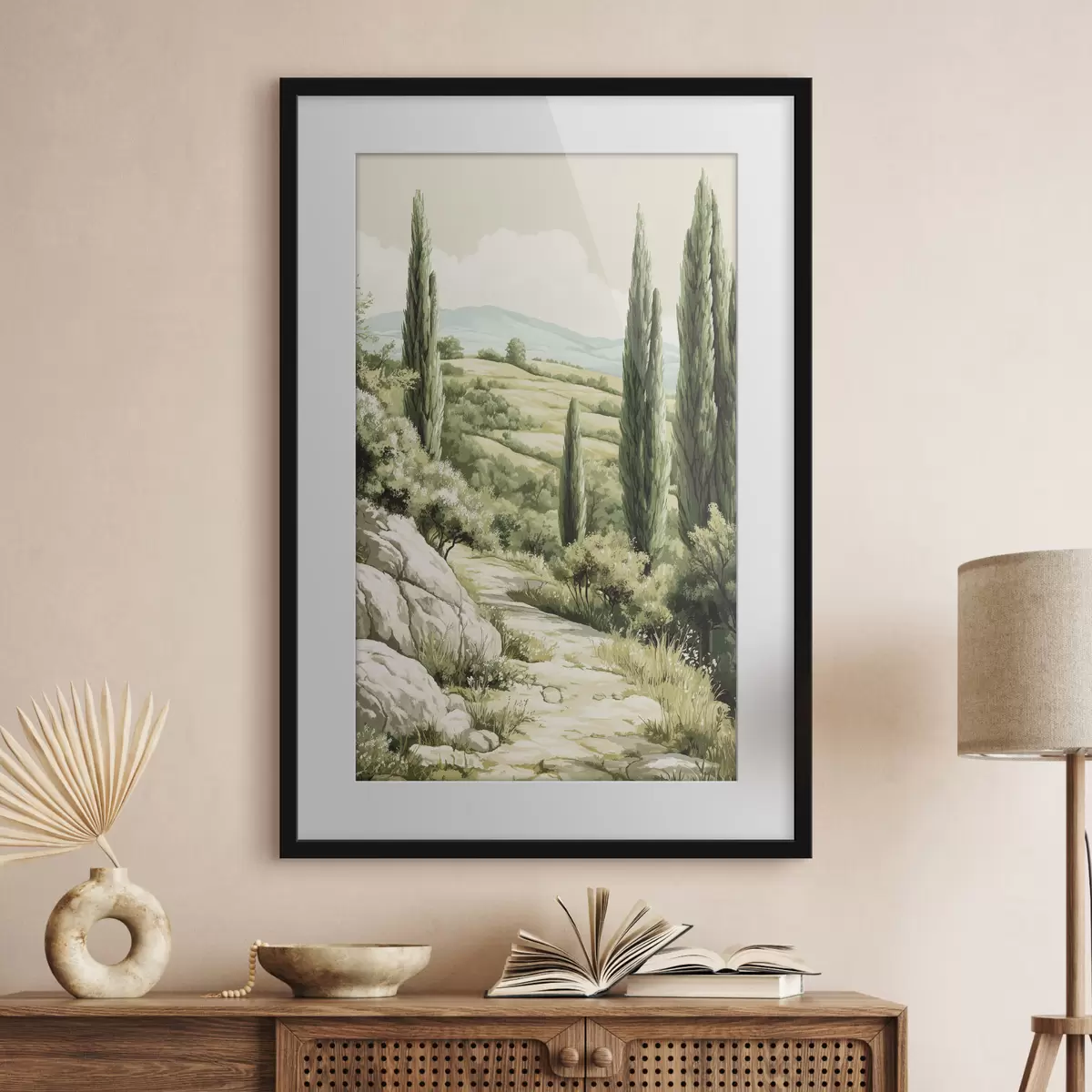 Poster Sentiero dei cipressi f44308