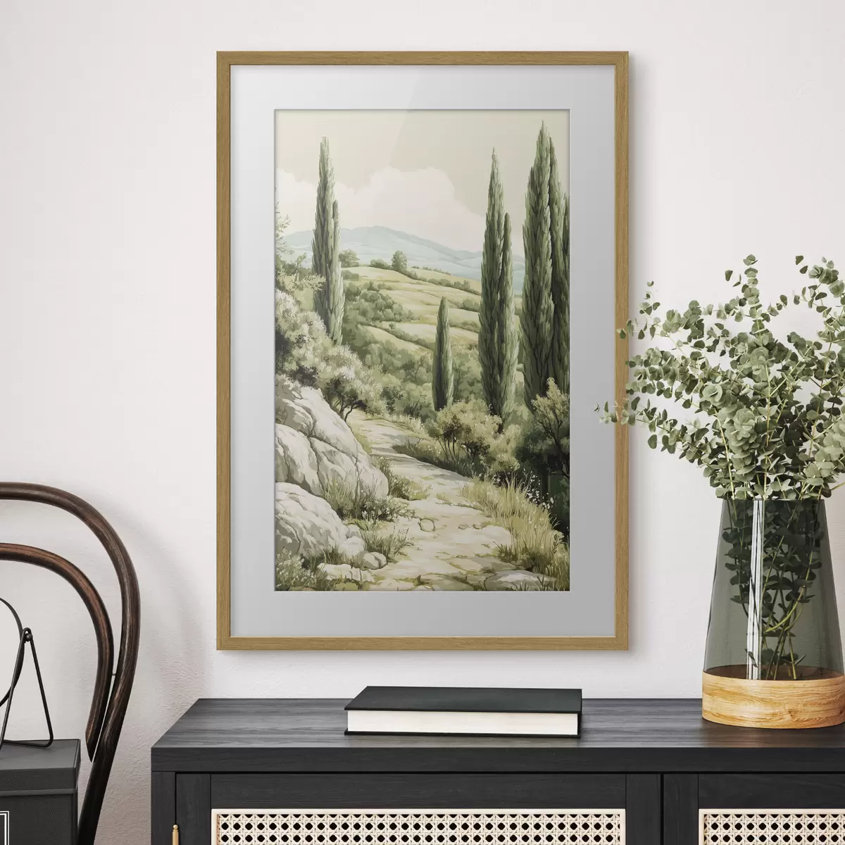 Poster Sentiero dei cipressi f44308