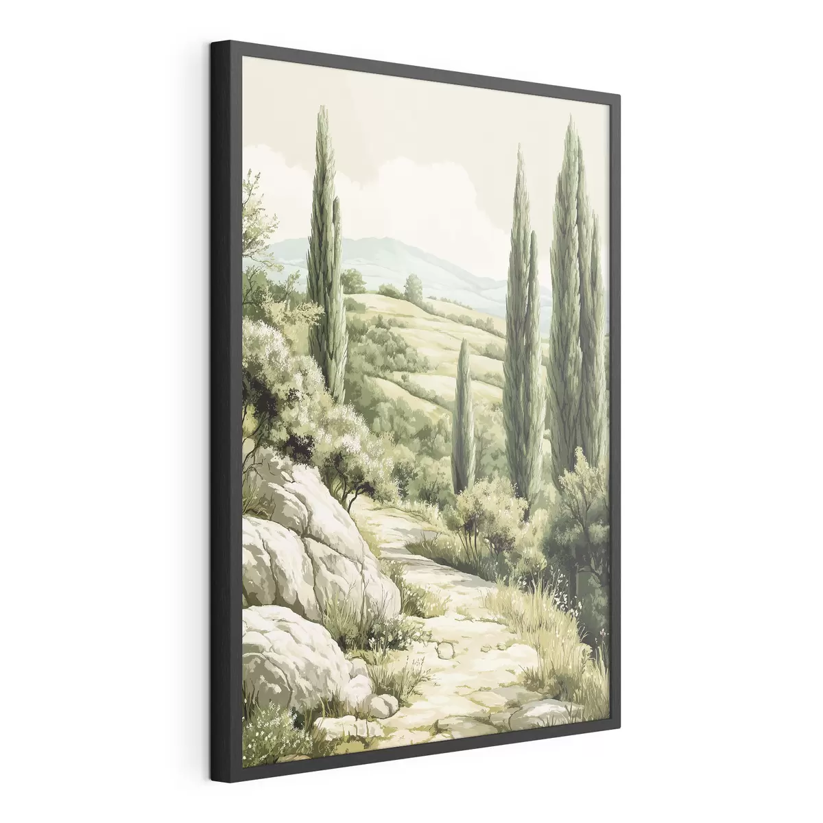 Poster Sentiero dei cipressi f44308