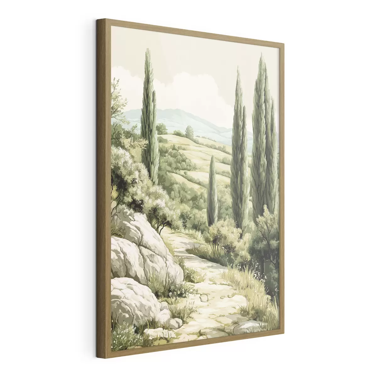 Poster Sentiero dei cipressi f44308