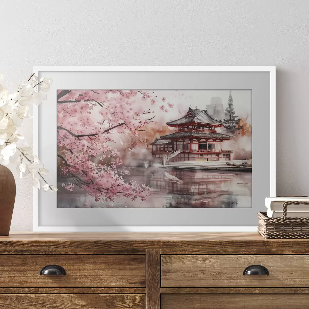Poster Primavera alla pagoda f44310