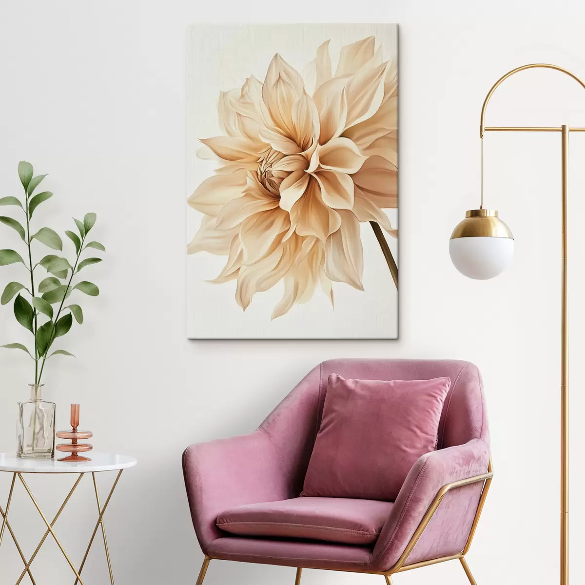 carta da parati Fiore grande e rigoglioso nr. s44317