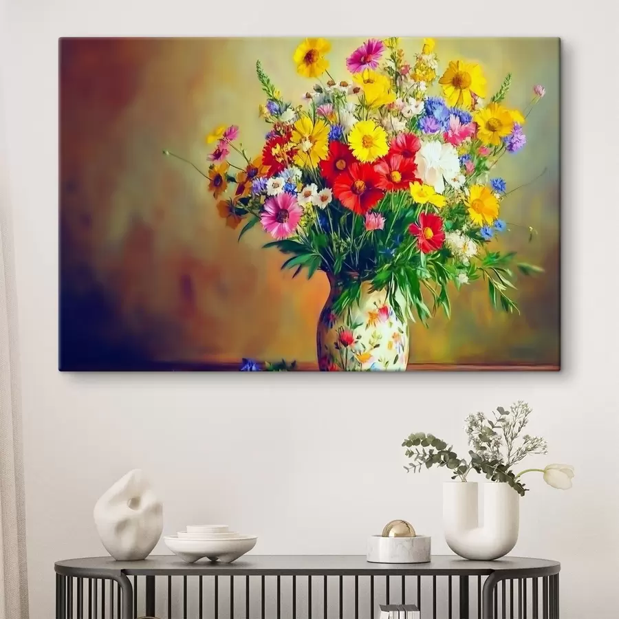 carta da parati Un bouquet luminoso nr. s44323