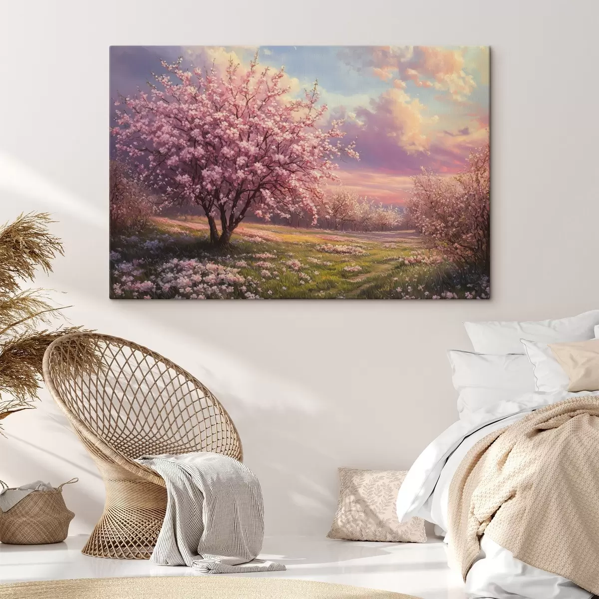 carta da parati Alberi rosa in fiore nr. s44324