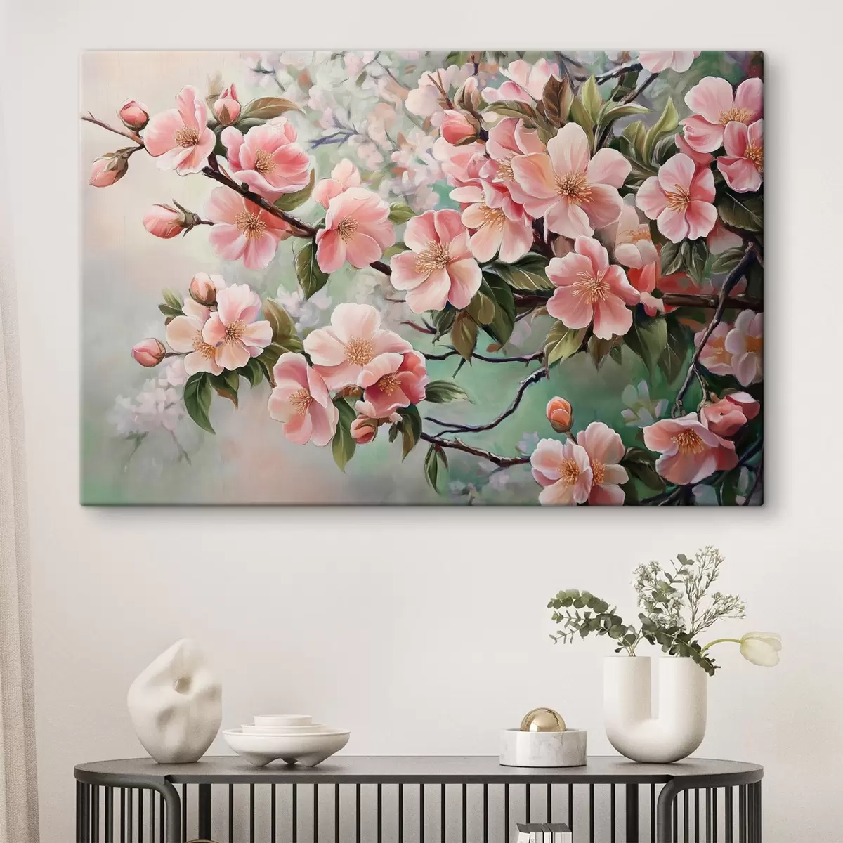 carta da parati Rami di alberi rosa in fiore nr. s44327