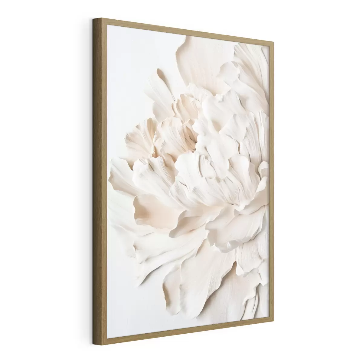 Poster Fiore grande beige f44316