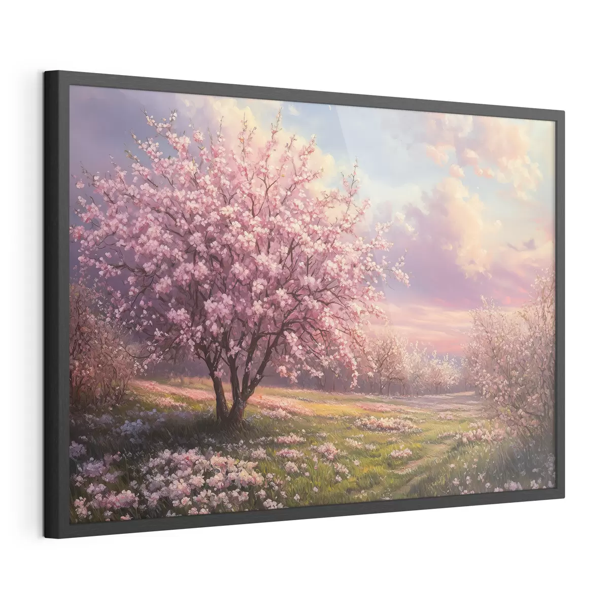 Poster Alberi rosa in fiore f44324