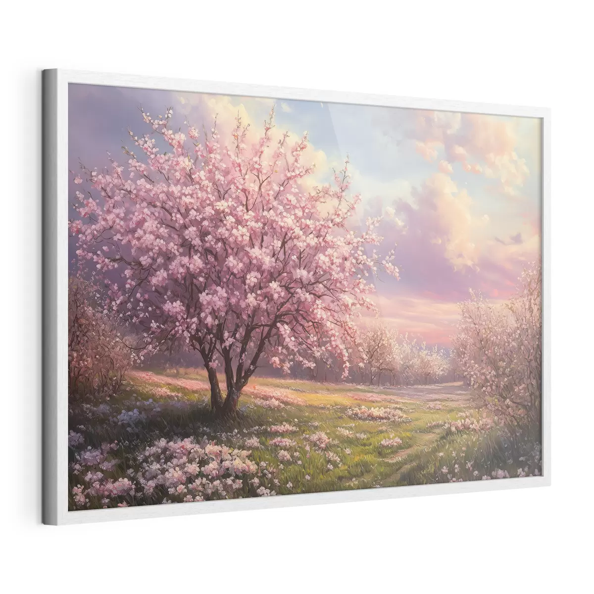 Poster Alberi rosa in fiore f44324