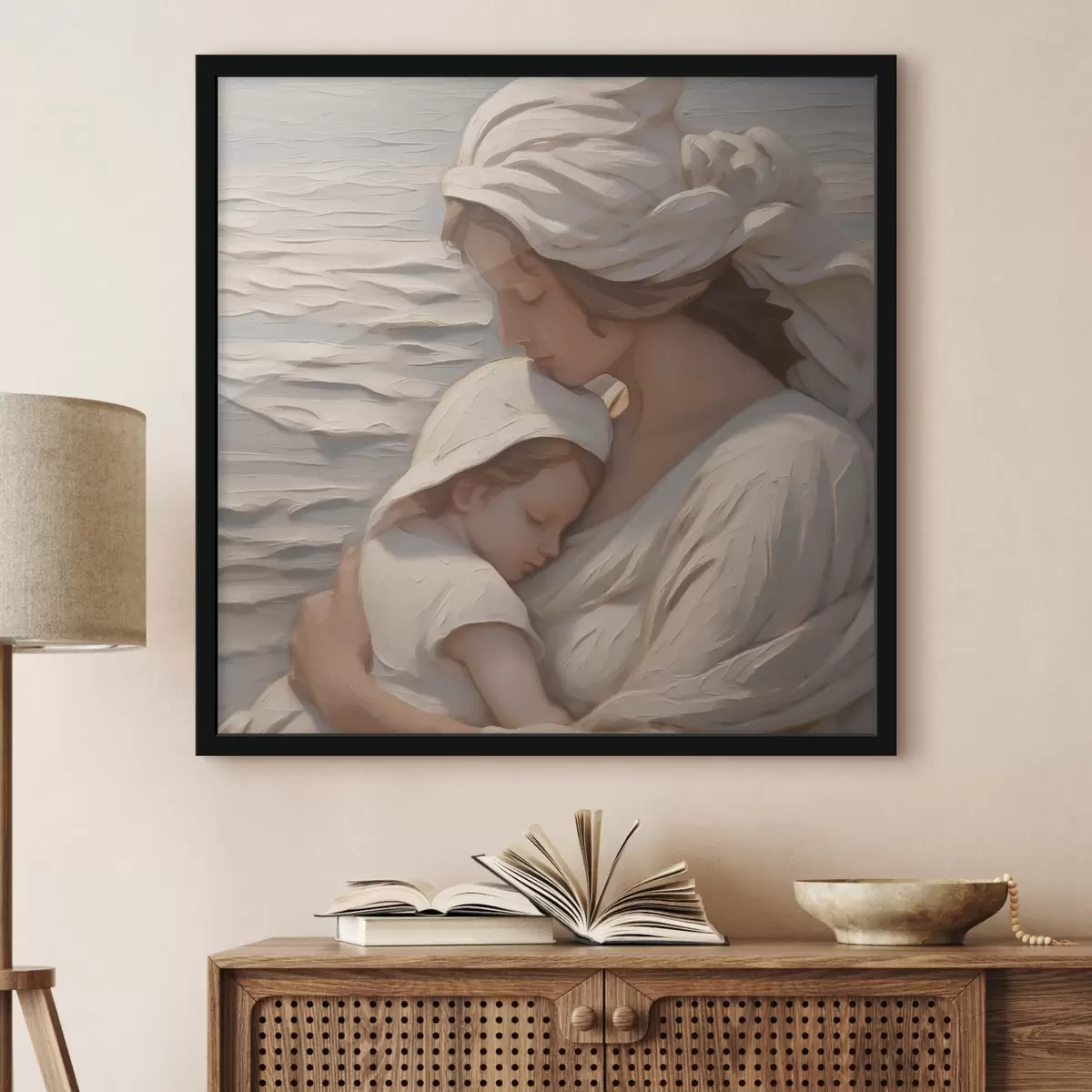 Poster Donna con bambino f44371