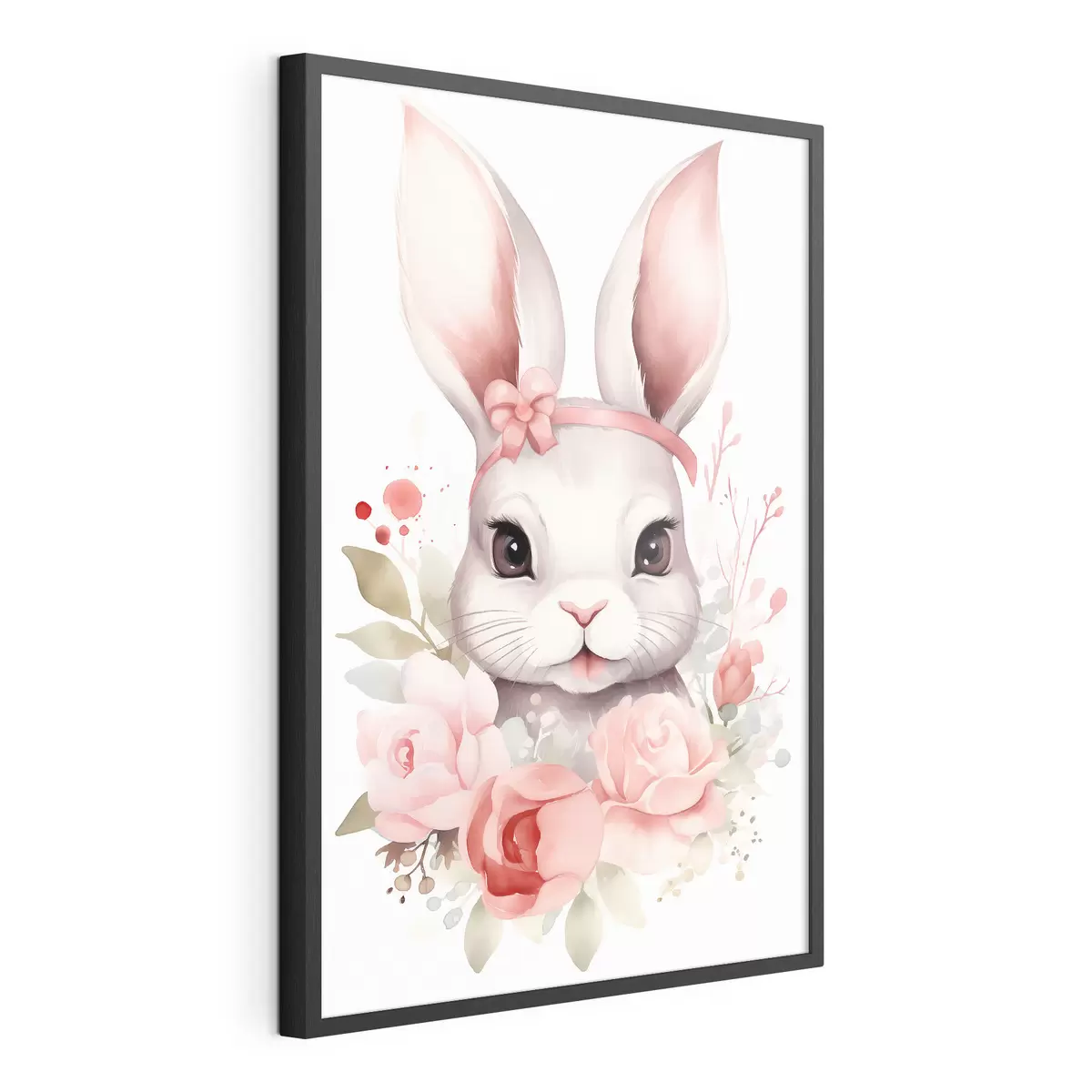 Poster Lepre acquerellata f44387
