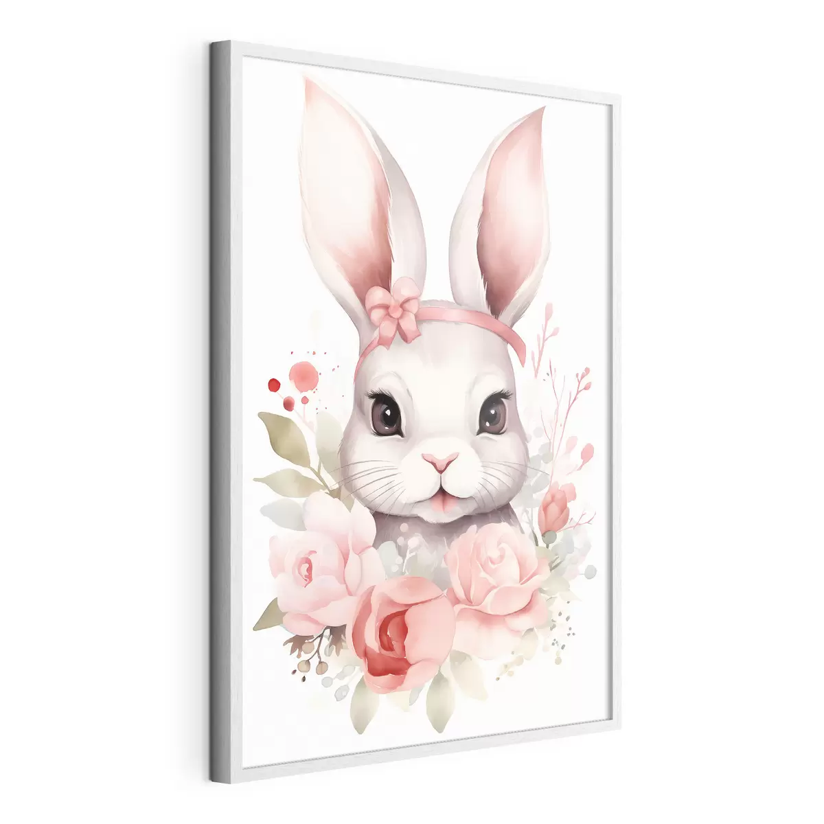 Poster Lepre acquerellata f44387