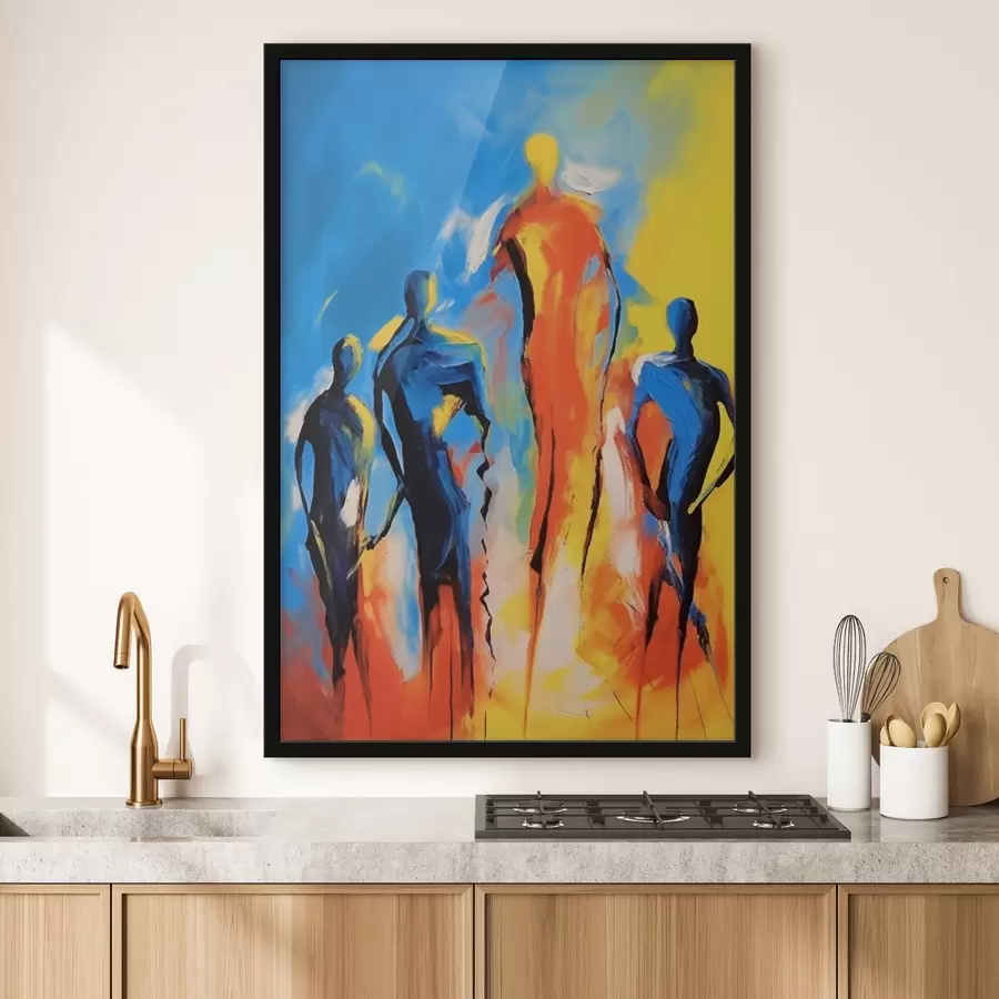 carta da parati Persone astratte nr. f44282