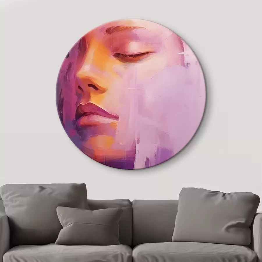 carta da parati Volto di un bambino in vernice nr. r44280