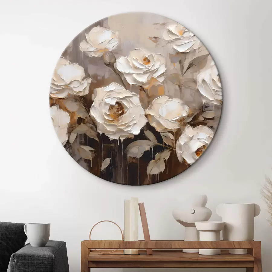 carta da parati Bouquet astratto di rose nr. r44364