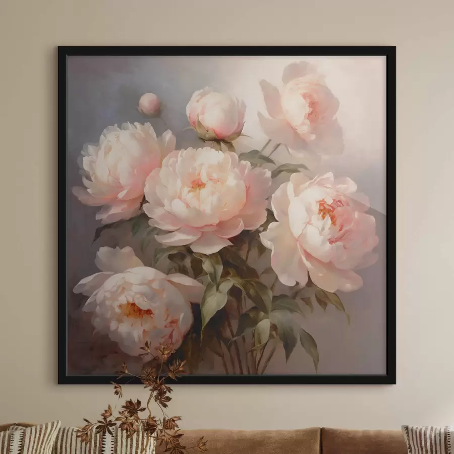 carta da parati Un bouquet di peonie nr. f44412