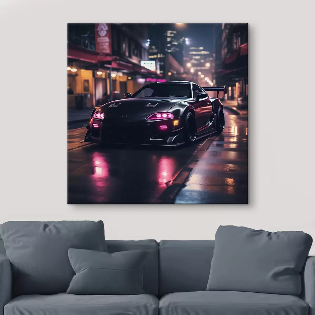 carta da parati Supra in luce al neon nr. s44349