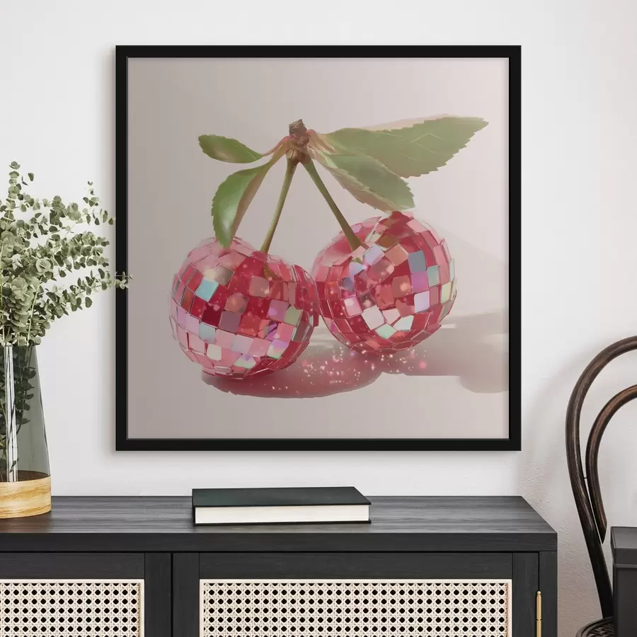 carta da parati Piccole ciliegie splendenti nr. f44345