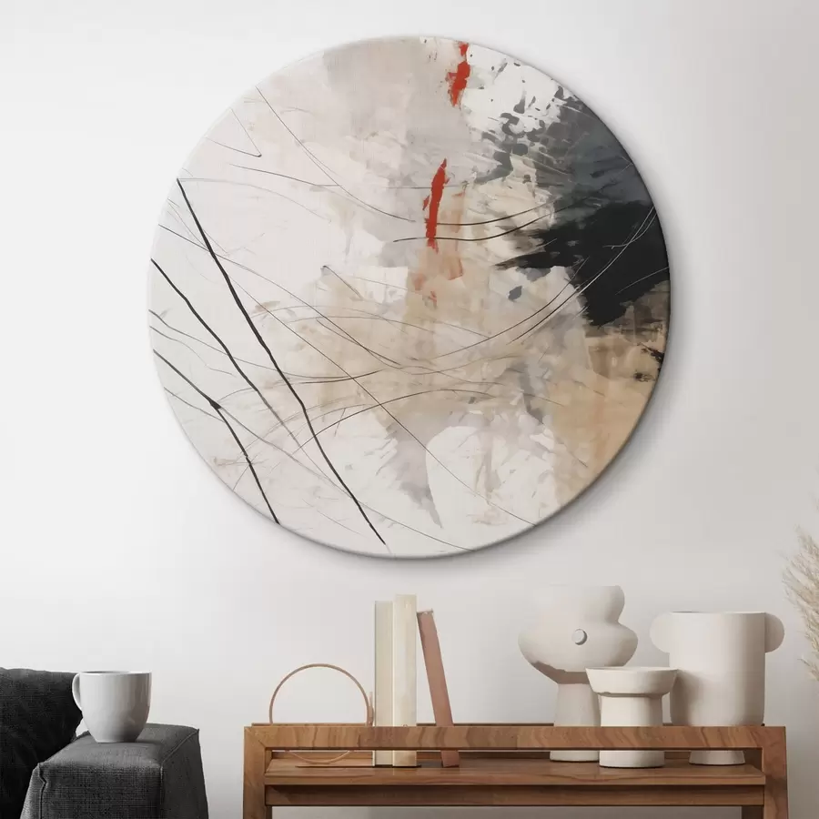 carta da parati Astrazione di macchie, linee nr. r44418