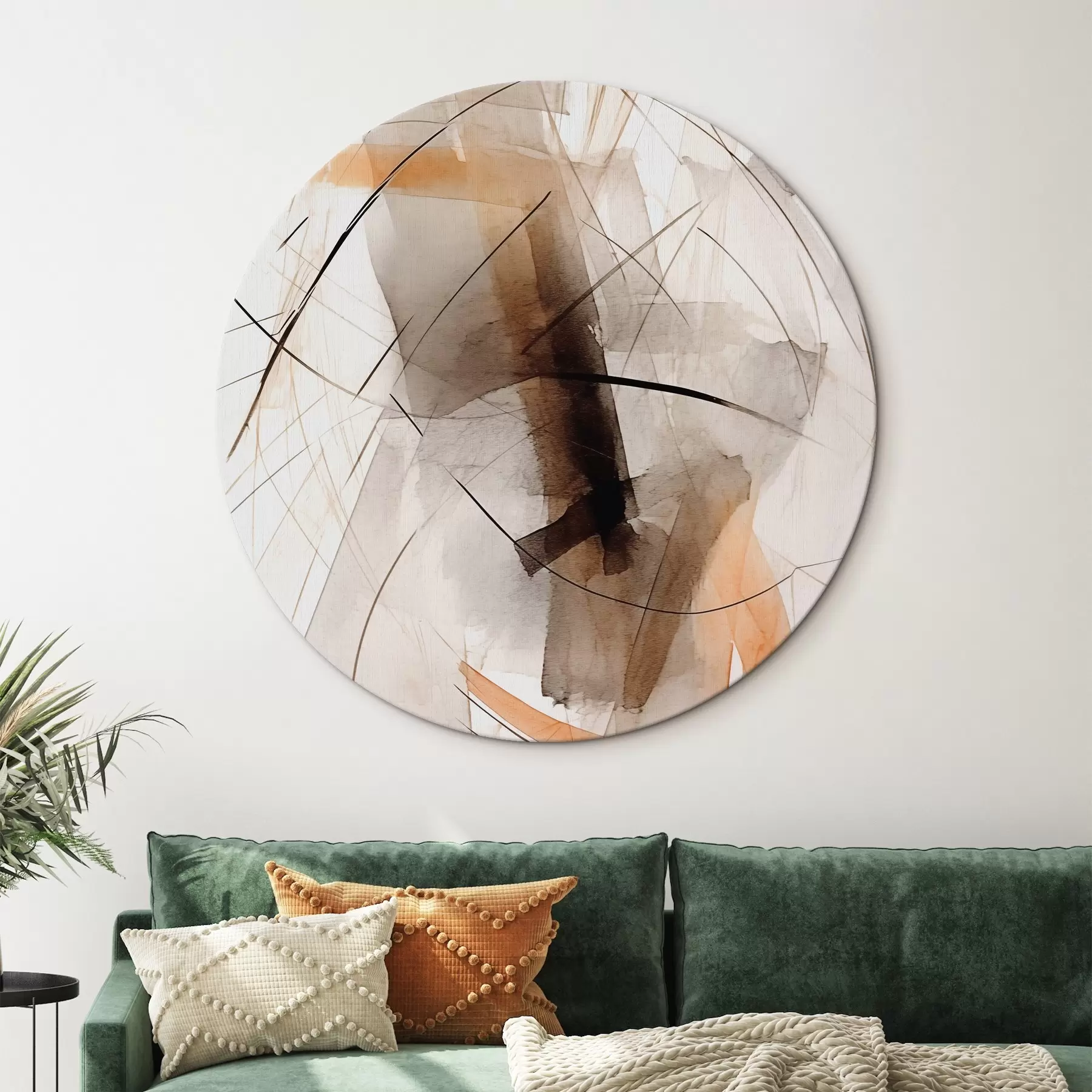 carta da parati Astrazione di linee e macchie nr. r44423