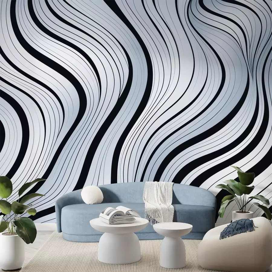 carta da parati Onde astratte nr. w04022v1