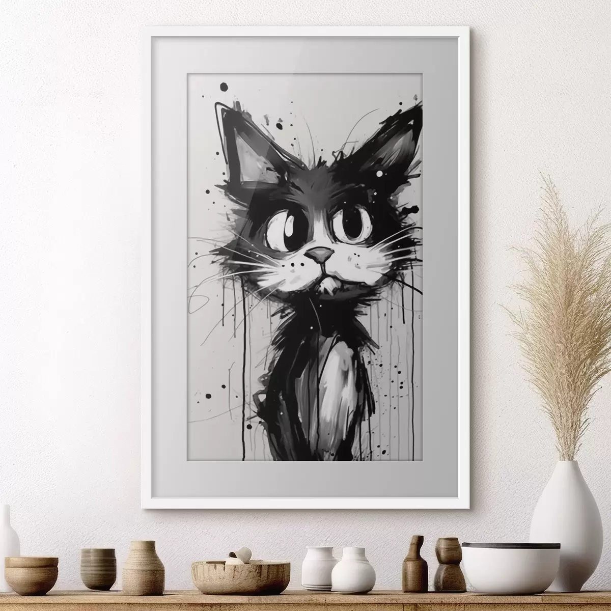 Poster Gatto e scintilla f44483