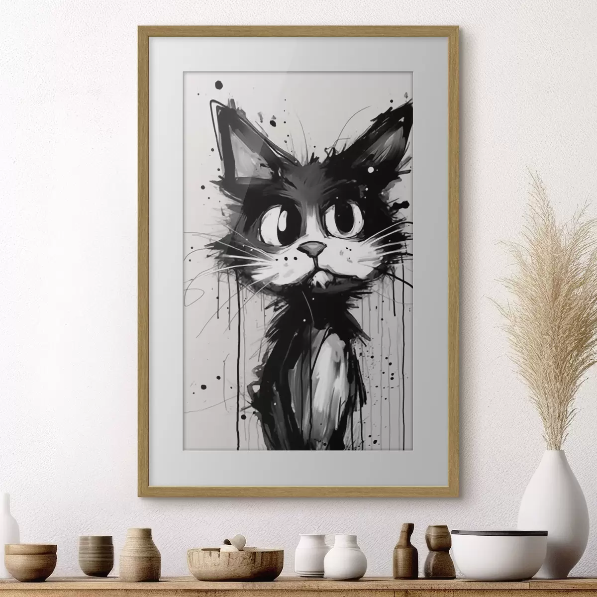 Poster Gatto e scintilla f44483