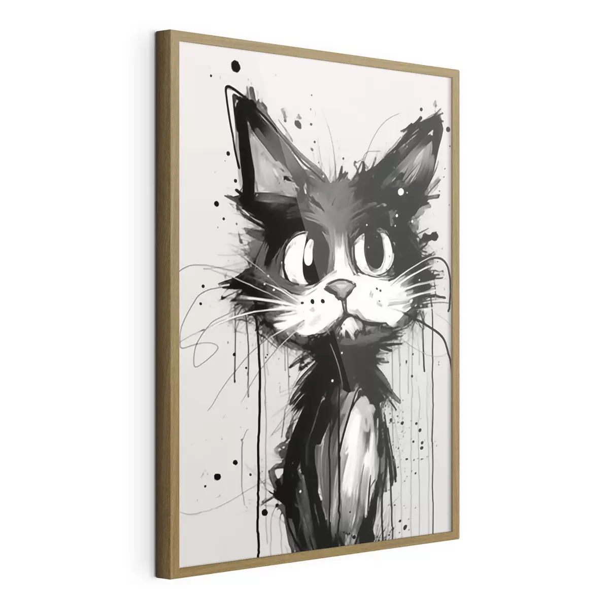 Poster Gatto e scintilla f44483