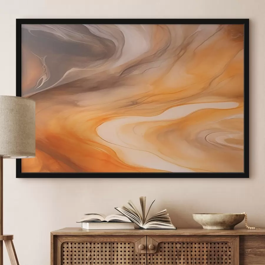 carta da parati Calde onde astratte nr. f44496